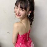NMB48 新澤菜央、キャバ嬢風衣装で肌見せセクシー!「控え目に言って好きです」