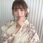 NGT48 小熊倫実、浴衣姿で放つ大人の魅力