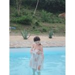 染野有来、水着姿で健康美バスト披露