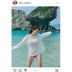 鷲見玲奈、最初で最後の水着カットに歓喜の声「宝物になりそうです」