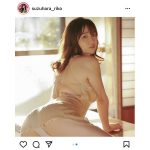 鈴原りこ、逆光に浮かび上がるむちむちボディで視線釘付け