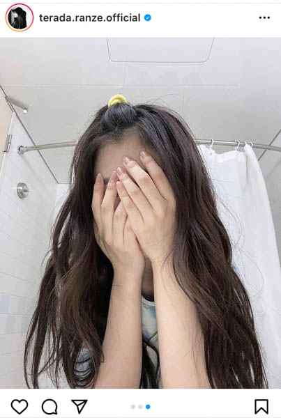 乃木坂46 寺田蘭世、じっと見つめ合う写真に「可愛くて寝れん」