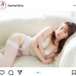 浜嶋りな、透明感がスゴい下着姿のポートレートにうっとり