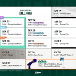 ENHYPEN、新アルバム『DIMENSION：DILEMMA』プロモーションカレンダーを公開