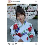 JamsCollection 坂東遥が浴衣姿を披露「凄く可愛い」と反響ぞくぞく