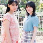 櫻坂46 森田ひかる＆山崎天の二期生コンビがほんわかに「B.L.T.」表紙を飾る