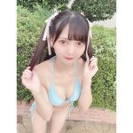 dela 藤本南、ふんわり美バストに釘付けな爽やかビキニショットが可愛すぎる!