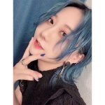 SKE48 古畑奈和、青髪に染めたニュースタイルにファン大絶賛