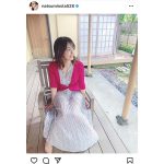 平嶋夏海の透け感ワンピースにドキドキ