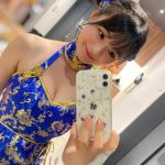 星名美津紀、青いチャイナドレスからのぞく美脚に「可愛いすぎる」の声