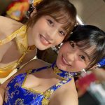 星名美津紀、青いチャイナドレスからのぞく美脚に「可愛いすぎる」の声