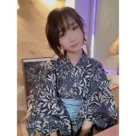 伊織もえ、配信で凛とした浴衣姿披露