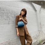 桐谷美玲、ブラウンセットアップの秋コーデがスタイリッシュすぎる！「おしゃれ」「ガチ可愛い」