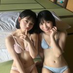 ナナランド 峰島こまき、雪村花鈴と夢のコラボ水着オフショットに歓喜の声