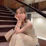 森保まどかの美麗なニットワンピースコーデに「本当に綺麗」