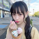 NMB48 梅山恋和、アイスをもぐもぐするデート風ショットに反響ぞくぞく