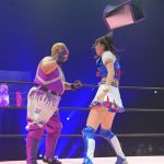 SKE48 荒井優希、アジャコングと初対戦 敗北するも「まだまだ強くなりたい」と意欲