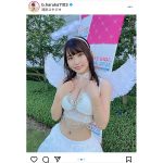 JamsCollection 坂東遥、お台場に降臨した天使ビキニ姿にキュン!