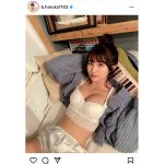 JamsCollection 坂東遥、美乳チラリなプライベートショットに歓喜の声