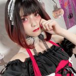 桃月なしこ、強すぎるコンカフェ嬢コスプレ披露