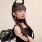 AKB48 大盛真歩、小悪魔コスプレで美肌披露