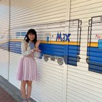 NGT48 佐藤海里、「鉄道のまち」新津で所縁のある200系と2ショット