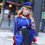 【写真特集】コスプレイヤー・しらほしなつみ、池袋にマクロスFコスで登場！