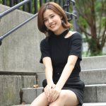 【写真特集】同志社大・大谷智香さんがクールなブラックコーデで登場！ ＜ミスユニバーシティ2021京都代表＞