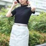 【写真特集】同志社大・大谷智香さんがクールなブラックコーデで登場！ ＜ミスユニバーシティ2021京都代表＞