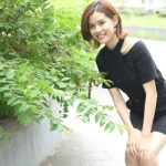 【写真特集】同志社大・大谷智香さんがクールなブラックコーデで登場！ ＜ミスユニバーシティ2021京都代表＞