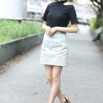 【写真特集】同志社大・大谷智香さんがクールなブラックコーデで登場！ ＜ミスユニバーシティ2021京都代表＞