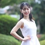 【写真特集】静岡県立大学・松村優希さんが清楚な白のワンピースで 日本大会直前の思いを語る！＜ミスユニバーシティ2021静岡県代表＞