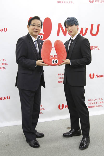THE RAMPAGE 藤原樹が九州市観光大使に就任
