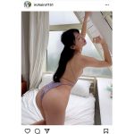 藤田いろは、露出高めの水着で美尻見せつけ!「神さまありがとう」