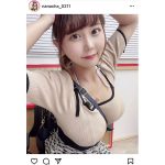 千葉奈々希（なな茶）、スゴすぎる『パイスラショット』公開「わざとだよ?」