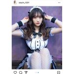 そよん、「全力で養いたい」可愛すぎるメイドコスプレ披露
