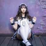 そよん、「全力で養いたい」可愛すぎるメイドコスプレ披露