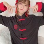竹内星菜、チャイナ服で胸元チラ見せのフェチショット公開