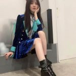 SKE48 谷真理佳、猫耳ヘア＆美脚見せで魅惑の上目遣い