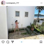 豊田ルナ、水着姿ではしゃぐカレンダーオフショットに歓喜の声