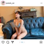 NMB48 上西怜、お気に入りの水着を自撮りで紹介