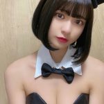 山田南実、バニーガールコスプレでデコルテ＆美乳披露