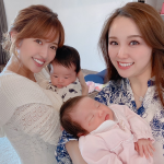 舟山久美子、石田安奈と5年ぶりに再会を報告 愛娘との4ショットも公開