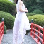 【写真特集】静岡県立大学・松村優希さんが清楚な白のワンピースで 日本大会直前の思いを語る！＜ミスユニバーシティ2021静岡県代表＞