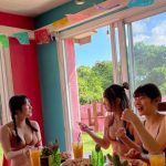 大島璃乃、寝そべり水着ショットで魅せる超絶くびれライン