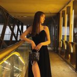 新木優子、黒ドレスコーデで美脚チラリ「国宝級美人」「最高すぎるビジュアル」