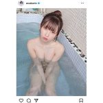 えなこ、お団子ヘアスタイルで濡れ肌透明ボディを披露「一瞬裸かと思ってしまった」