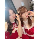 スパガ 萩田帆風、坂林佳奈と姉妹サンタ2ショット公開「お顔が強い」「刺激強すぎ」と反響も
