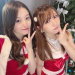 スパガ 萩田帆風、坂林佳奈と姉妹サンタ2ショット公開「お顔が強い」「刺激強すぎ」と反響も