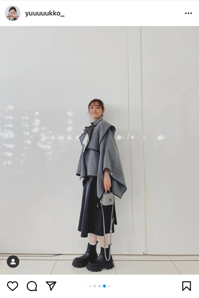新木優子、お団子ヘアが可愛い満面の笑顔を公開！秋コーデが「お洒落過ぎる」